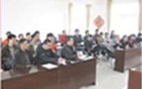 汶上公司组织全体干部职工观看学习《感动中国2010、2011颁奖晚会》